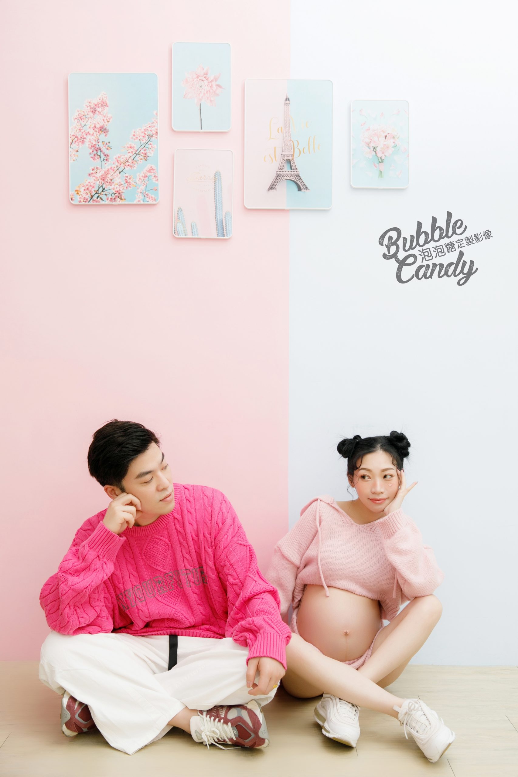 【新生兒寫真】美女主播-張齡予 泡泡糖定製影像Bubble candy